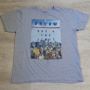 Dream Sky's The Limit Graphic Univibe Gray Boys T-Shirt XL